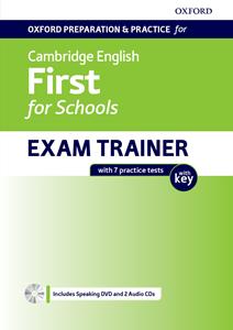 Copertina di Cambridge English First For Schools Exam Trainer