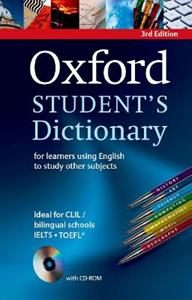 Copertina di Oxford Student's Dictionary 3 Ed Pack