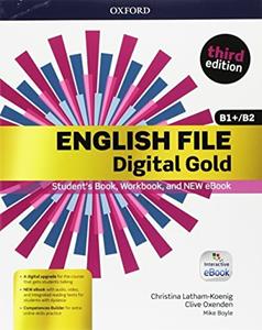 Copertina di English File Gold B1+/b2 Premium