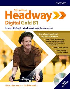Copertina di Headway Digital Gold B1 5ed