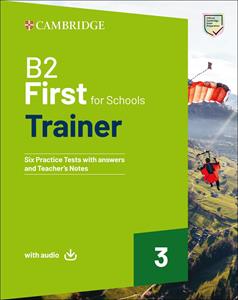 Copertina di B2 First For Schools Trainer 3