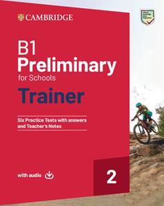 Copertina di B1 Preliminary For Schools Trainer 2