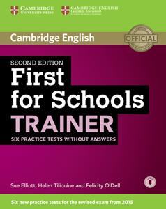 Copertina di First For Schools Trainer 2nd Ed.
