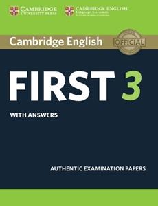 Copertina di Cambridge English First 3