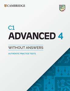 Copertina di Cambridge English Advanced Authentic Examination Papers Livello C1