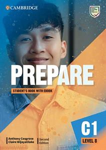 Copertina di Cambridge English Prepare 2ed Sb - Level 8