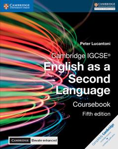 Copertina di Cambridge Igcse English As A Second Language 5ed