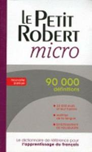 Copertina di Robert Micro Poche (le)