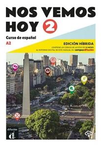 Copertina di Nos Vemos Hoy 2 Alumno Ed.hiibrida