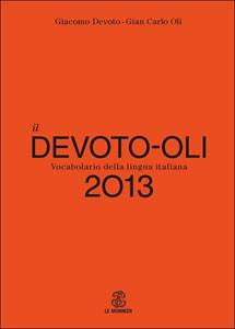 Copertina di Devoto Oli 2013 (il)