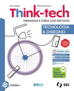 Copertina di Think-tech - Unico+schede+informatica Creativa