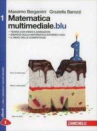 Copertina di Matematica Multimediale Blu - Vol  1 Blu   Multimediale (ldm)