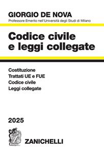 Copertina di Codice Civile E Leggi Collegate 2025