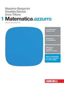 Copertina di Matematica.azzurro 2ed. - Volume 1 (ldm)