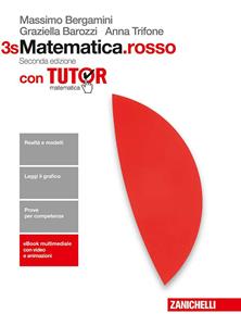 Copertina di Matematica.rosso 2ed. - Volume 3s Con Tutor (ldm)