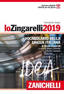 Copertina di Zingarelli 2019 (lo) - Versione Base