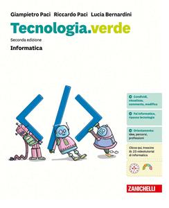 Copertina di Tecnologia.verde 2ed. - Confezione Informatica + Coding (ldm)