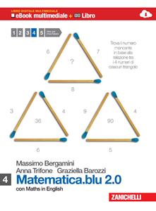 Copertina di Matematica.blu 2.0 4 Libro Digitale Multimediale (ldm)