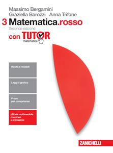 Copertina di Matematica.rosso 2ed. - Volume 3 Con Tutor (ldm)
