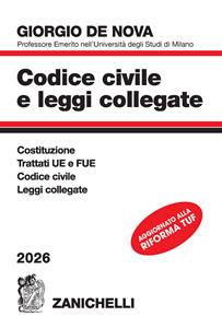 Copertina di Codice Civile E Leggi Collegate 2026