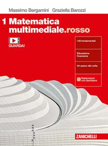 Copertina di Matematica Multimediale.rosso  - Vol. 1 (ldm)