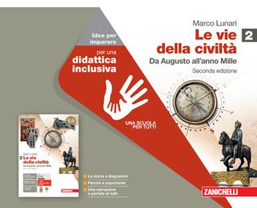 Copertina di Vie Della Civiltà  2ed. (le) - Idee Per Imparare 2