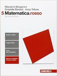 Copertina di Matematica Rosso 2ed  - Volume 5 (ld)