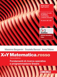 Copertina di Matematica.rosso 3ed. - Modulo X+y (ldm)