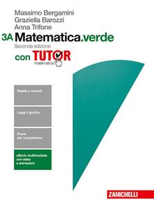 Copertina di Matematica.verde 2ed. - Confezione 3 Con Tutor (ldm)