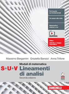 Copertina di Moduli Di Matematica 2ed. - Modulo S+u+v (ldm)