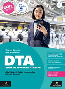 Copertina di D T A  Discipline Turistiche E Aziendali      M B  + Cont Digit