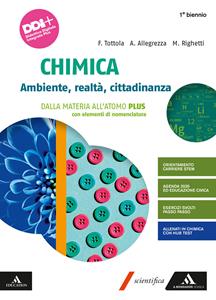Copertina di Chimica Ambiente Realtà Cittadinanza Plus      M B  + Cont Digit