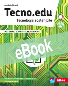 Copertina di Tecno.edu. Disegno + Materiali + Esercitazioni + Coding + Laboratorio