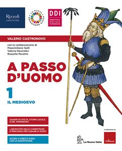 Copertina di A Passo D'uomo - Libro Misto Con Libro Digitale