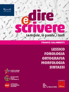 Copertina di Dire E Scrivere