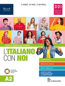 Copertina di Italiano Con Noi A2 (l')