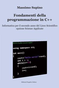 Copertina di Fondamenti Della Programmazione In C++