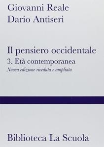 Copertina di Pensiero Occidentale (il)