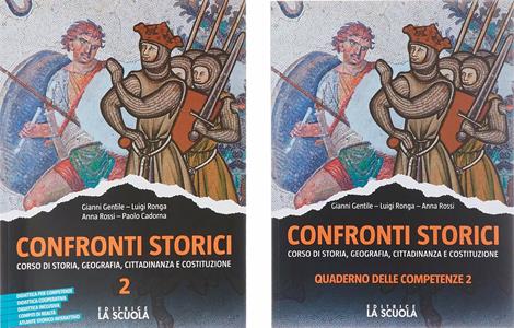 Copertina di Confronti Storici 2 + Competenze 2