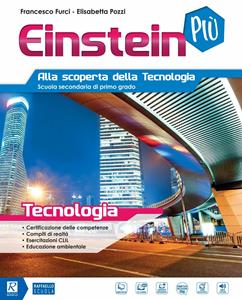 Copertina di Einstein Piu' Tecnologia+disegno+coding+mio Book