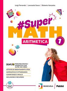 Copertina di #supermath+ebook