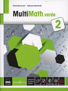 Copertina di Multimath Verde Volume 2 + Ebook