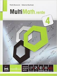 Copertina di Multimath Verde Volume 4 + Ebook
