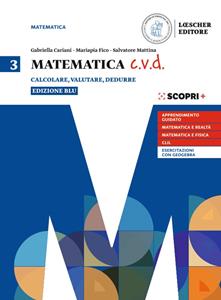 Copertina di Matematica C.v.d. Ed.blu  Vol.3
