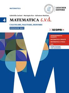 Copertina di Matematica C.v.d. Ed.blu  Vol.4