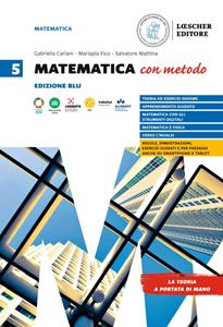 Copertina di Matematica Con Metodo Ed.blu Vol.5