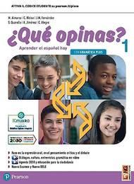 Copertina di ¿qué Opinas? 1 Con Gramática Plus