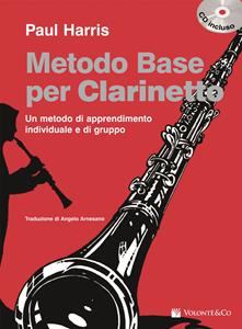 Copertina di Metodo Base Per Clarinetto