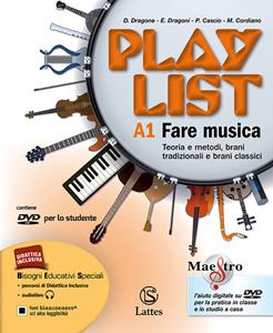 Copertina di Playlist Vol. A1 Con Cd E Dvd+a2+b+note E Accordi
