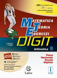 Copertina di Matematica Teoria Esercizi Digit